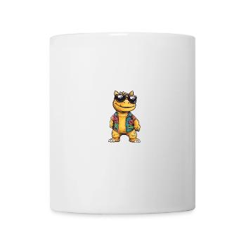Dinosaurier stegosaurus Sommer - Tasse - Weiß - Vorne