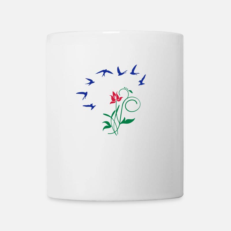Orchidee / orchid (2c) - Tasse - Weiß