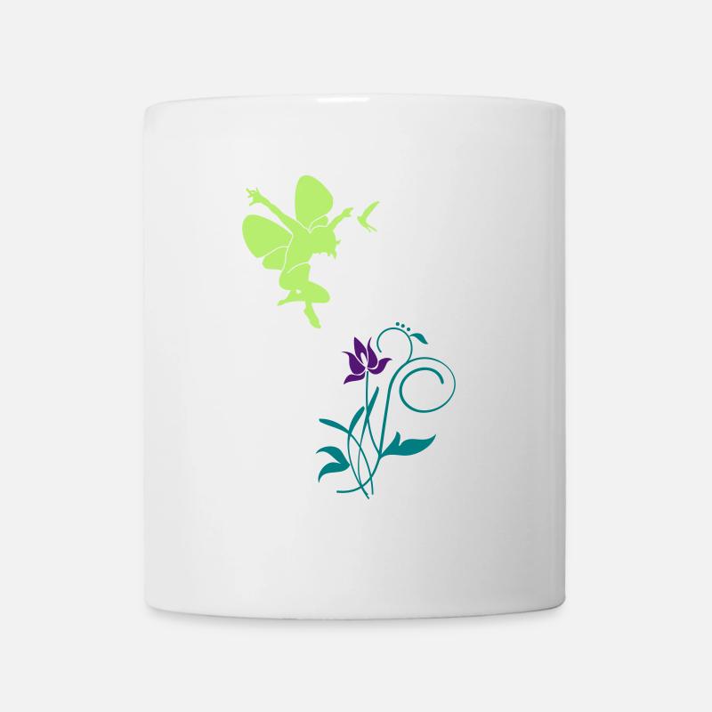 Orchidee / orchid (2c) - Mug blanc - blanc