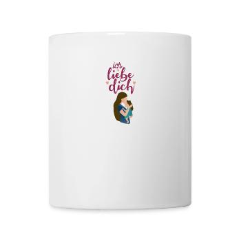 Ich liebe dich Mama - Tasse - Weiß - Vorne