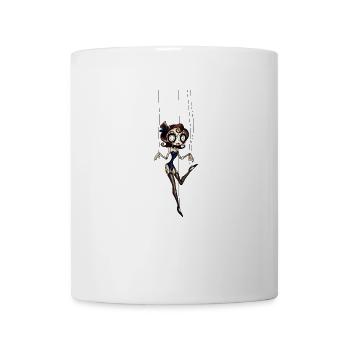 Threads Doll in Blue - Mug - white - Front
