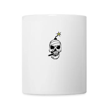 death head skull bomb volleyball dead9 - Mug - white - Front