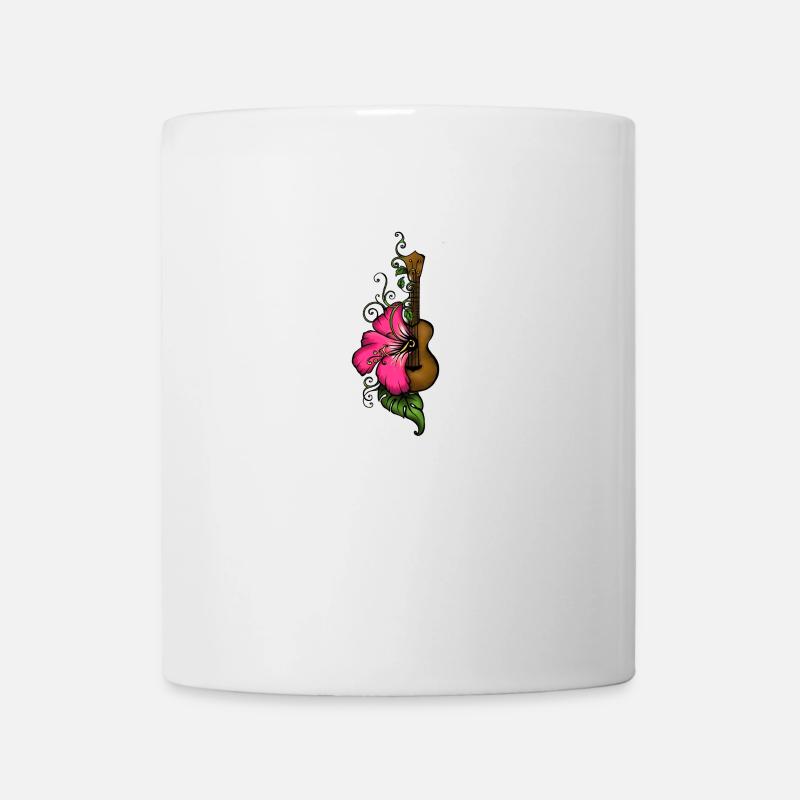 Ukulélé - Mug blanc - blanc