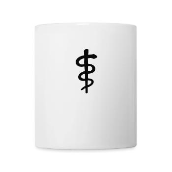 Medicine | Aesculapius | Rod of Asclepius - Mug - white - Front