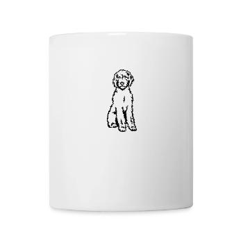 Labradoodle - Tasse - Weiß - Vorne