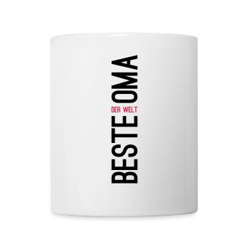 Beste Oma der Welt - Tasse - Weiß - Vorne