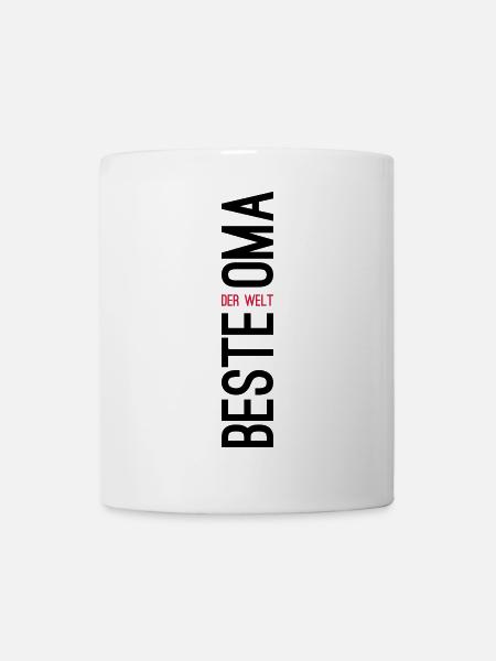 Beste Oma der Welt - Tasse - Weiß