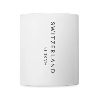 Made in Switzerland, Schweizer Stolz - Tasse - Weiß - Vorne