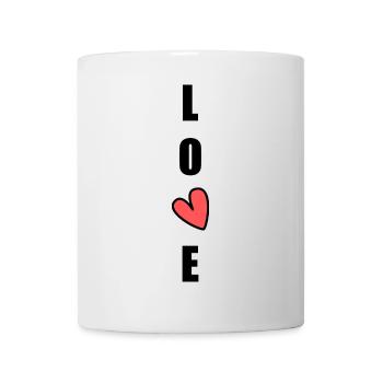 VALENTINE'S DAY. Bachelorette party. I LOVE YOU. I LOVE YOU. LOVE - Mug - white - Front
