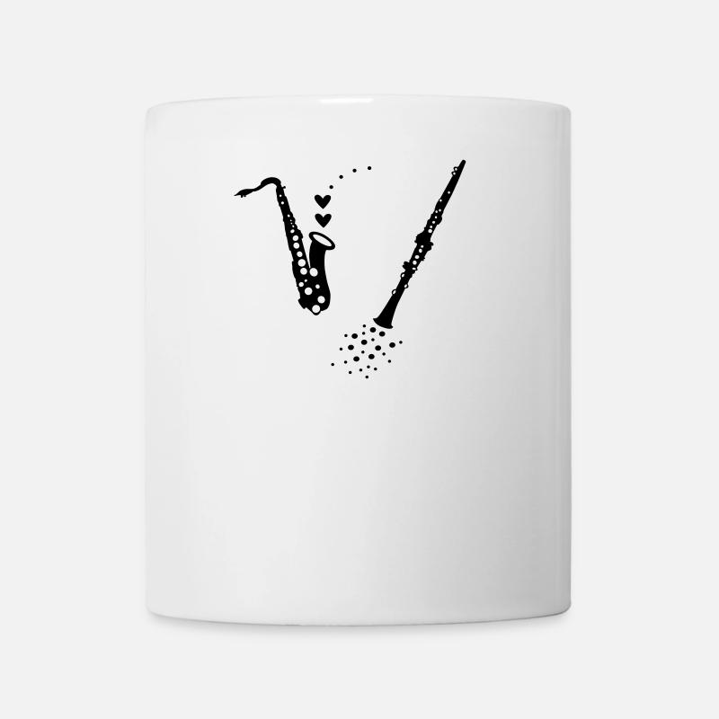 Saxo-- - Mug blanc - blanc