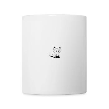 Niedlicher Fuchs als Vektorgrafik - Tasse - Weiß - Vorne