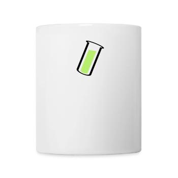 test tube - Mug - white - Front