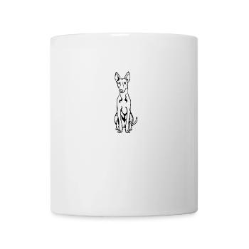 Podenco - Tasse - Weiß - Vorne