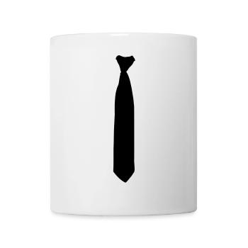 Tie - Mug - white - Front
