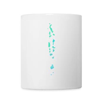 Maldives - Tasse - Weiß - Vorne