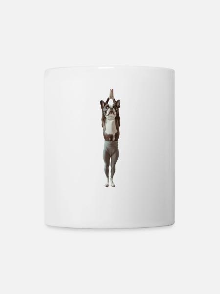 Boston Terrier - Tasse - Weiß
