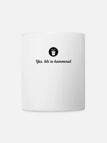 Sangria-Eimer / sangria bucket (1c) - Tasse - Weiß