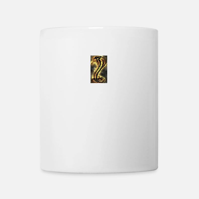 Schlange Cobra - Tasse - Weiß