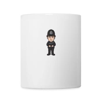 Police Officer Man - Mug - white - Front