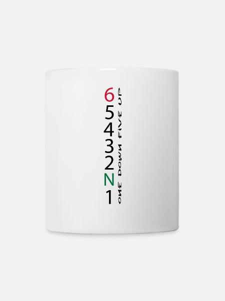 Gearbox motorcycle - Tasse - Weiß