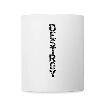 Destroy in black - Mug - white - Front
