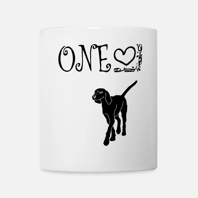 Bracke chien - Mug blanc - blanc