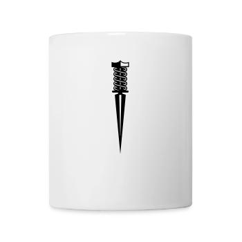 Dague / poignard (1c) - Mug blanc - blanc - Devant