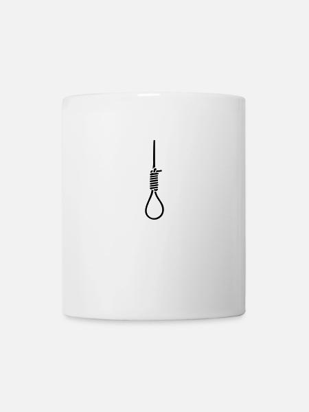 Lass Dich nicht hängen! - Tasse - Weiß