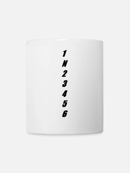 circuit - Mug blanc - blanc