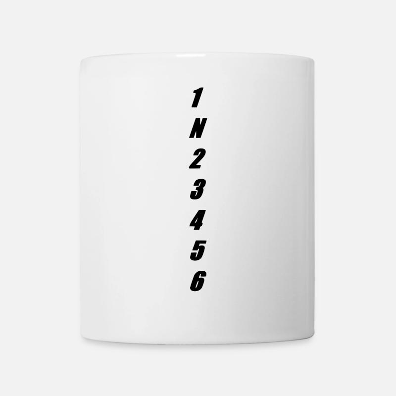 circuit - Mug blanc - blanc