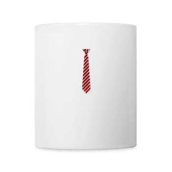 Eldredge Tie Tieknot Necktie Krawatte stripes - Tasse - Weiß - Vorne