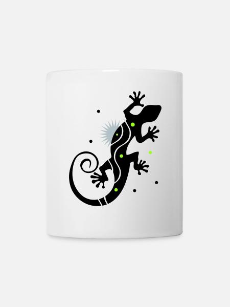 gecko - Mug blanc - blanc