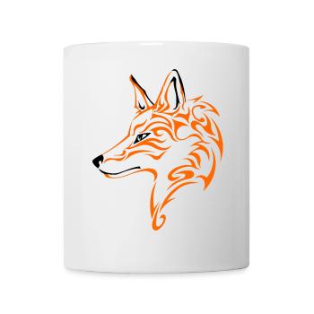 Renard - Mug blanc - blanc - Devant