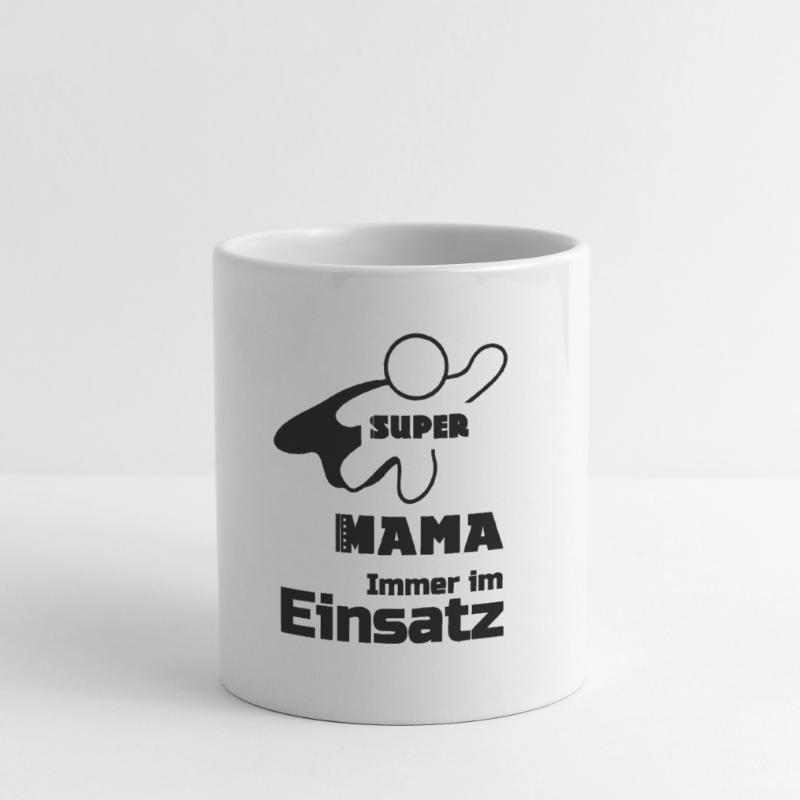 Super Mama Mutter Muttertag Familie Geschenk Tasse