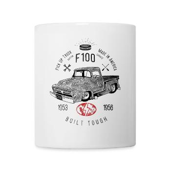 F100 Built Tough, Vintage - Mug blanc - blanc - Devant