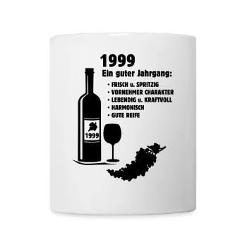 Geburtstag Jahrgang 1999 - Tasse - Weiß - Vorne