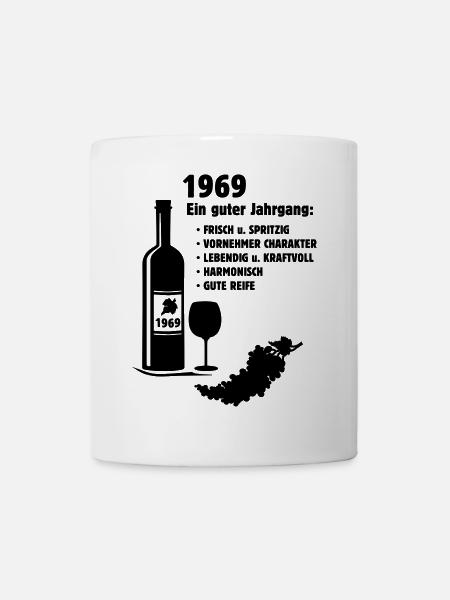 Geburtstag Jahrgang 1969 - Tasse - Weiß