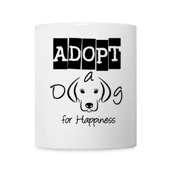 Adopt a Dog - Mug - white - Front