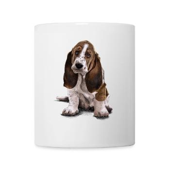 Basset-Hound - Mug - white - Front
