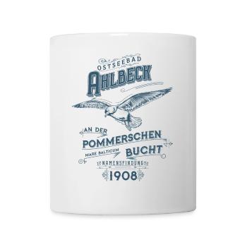Ostseebad Ahlbeck - Tasse - Weiß - Vorne