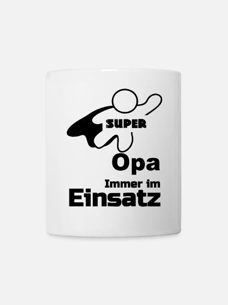 Super Opa Geschenk - Tasse - Weiß
