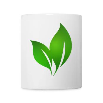 Blatt 3 - Tasse - Weiß - Vorne