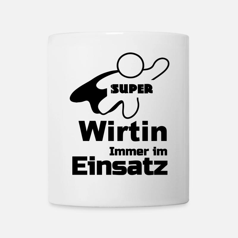 Super Wirtin Geschenk - Tasse - Weiß