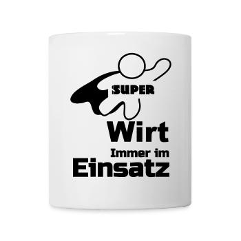 Super Wirt Geschenk - Tasse - Weiß - Vorne