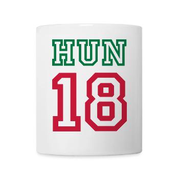 UNGARN 2018 - Tasse - Weiß - Vorne