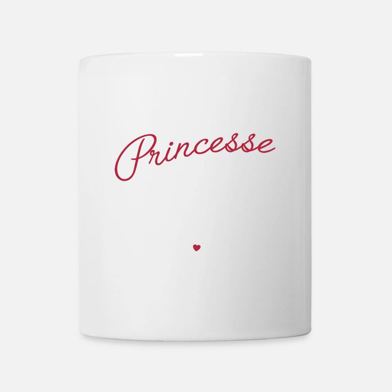 Compliqué d'être une princesse et une grande soeur - Mug blanc - blanc