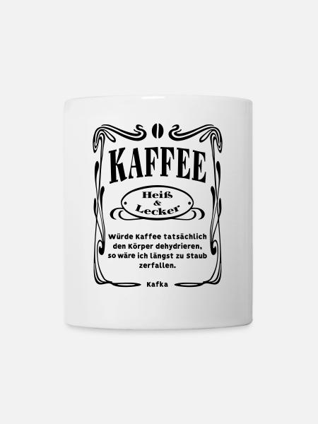 Kaffee Art Nouveau - Tasse - Weiß