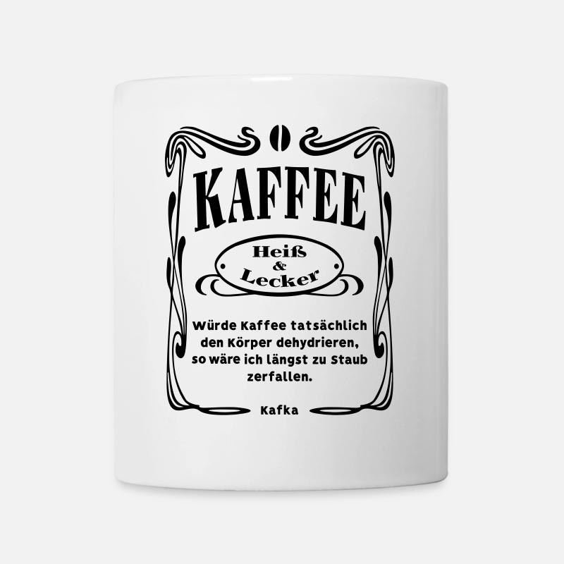 Kaffee Art Nouveau - Tasse - Weiß