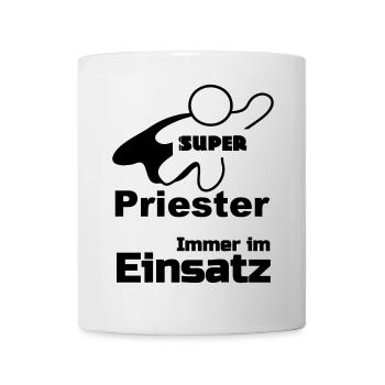 Super Priester Geschenk - Tasse - Weiß - Vorne