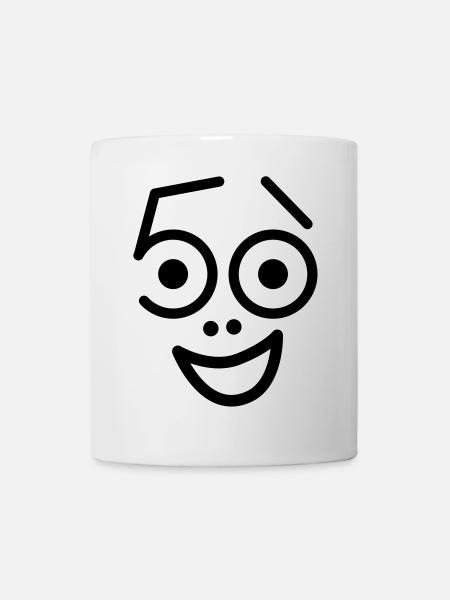 50 ans et toujours frais! - Mug blanc - blanc